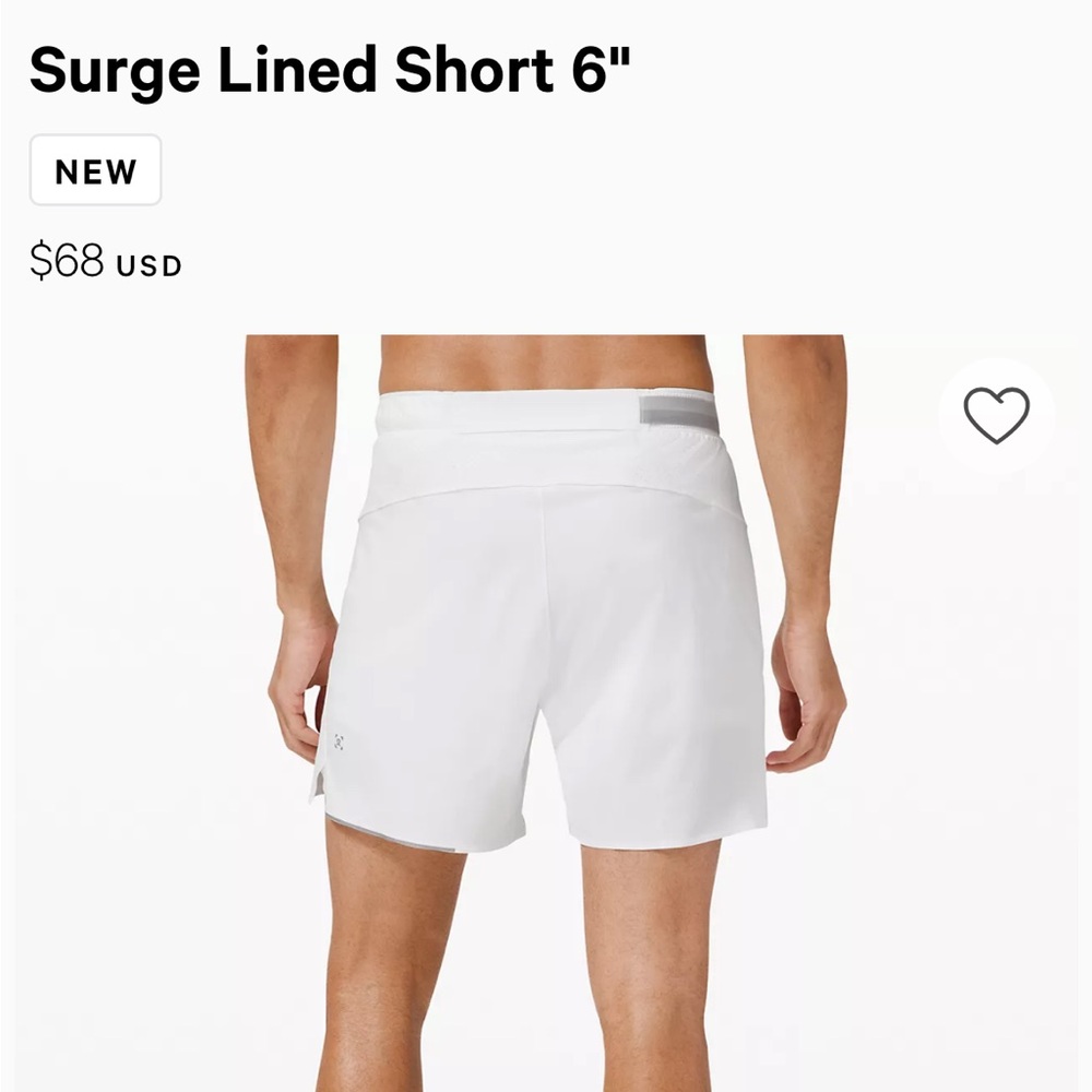 Lululemon Surge Shorts